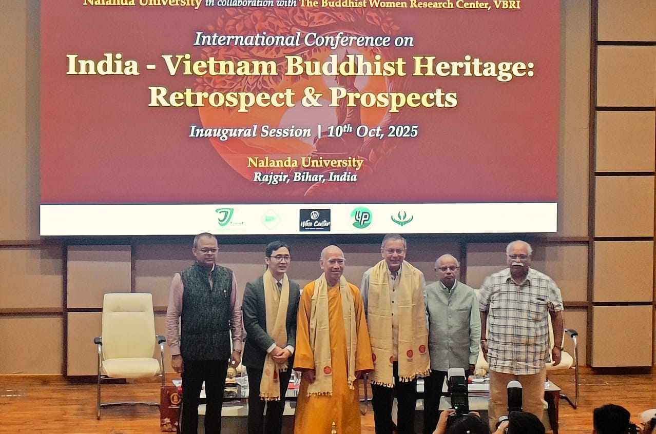 Nalanda University Hosts International Conference on India–Vietnam Buddhist Heritage