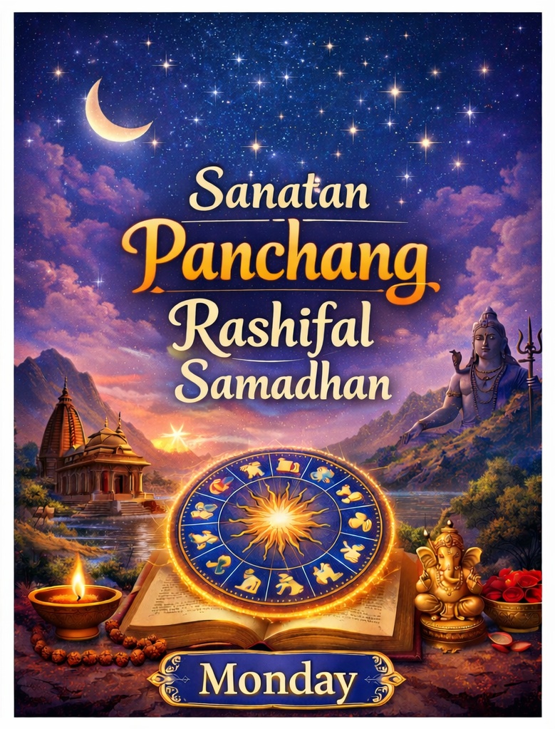 Sanatan Panchang 23022026 Rashifal Samadhan Sanatan Panchang 23022026 Rashifal Samadhan