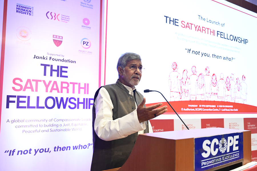 Harmonising Global Change: Satyarthi Fellowship Kicks Off with Young Leaders in New Delhi