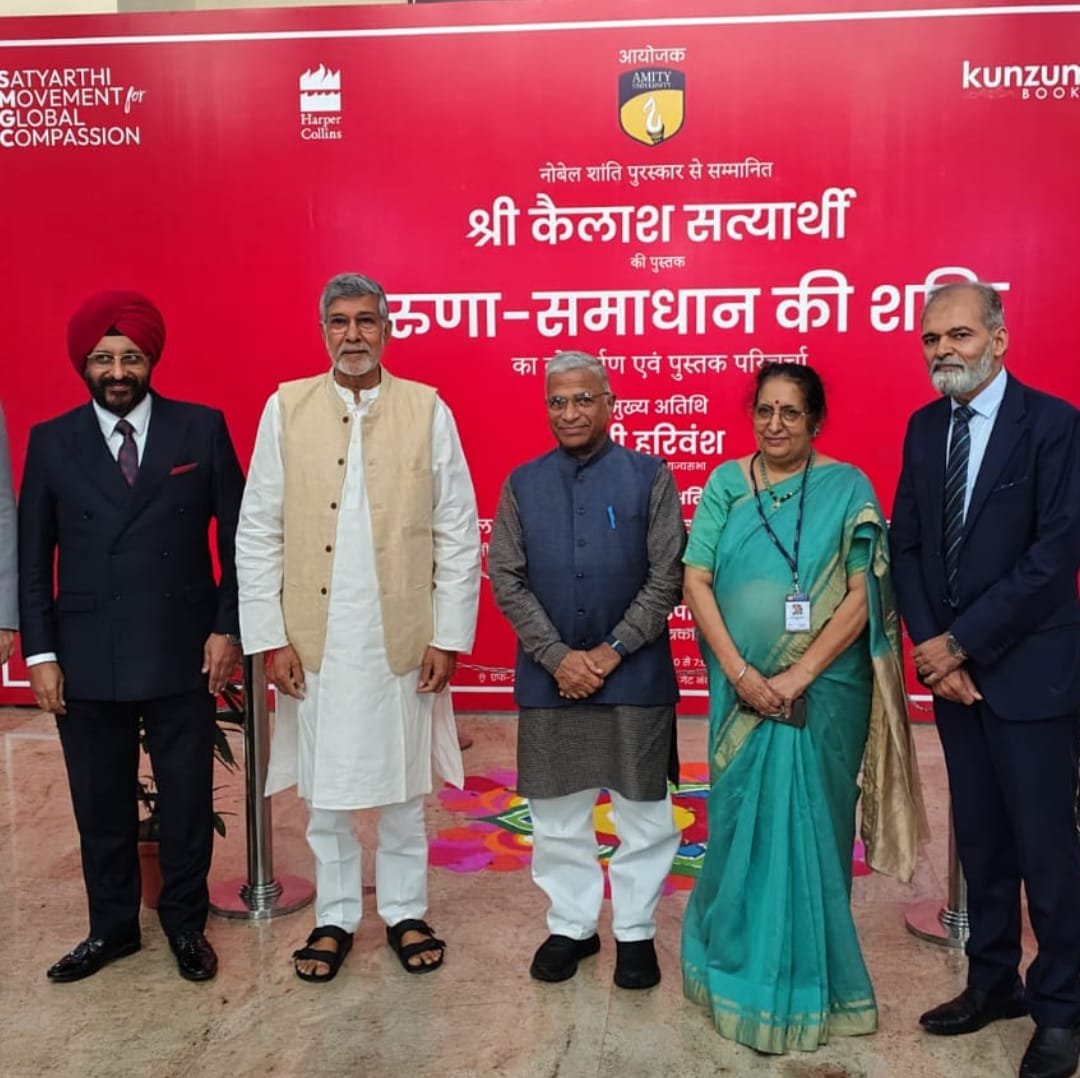 Compassion Must Be Globalised to Solve Humanity’s Problems: Kailash Satyarthi